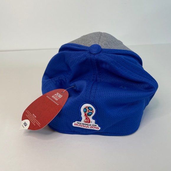 NEW France Hat Gray Blue World Cup Russia 2018 FIFA Soccer FFF Mens - Picture 5 of 10